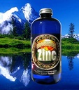 Minerais de montanha de prata Concentrado mineral líquido de zinco coloidal 16 Oz. 240 PPM