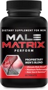 Masculino Matrix XL- comprimidos de alargamento para homens- Amplificar tamanho masculino- Estender em comprimento, Engorge em Girth- Boost até 3 polegadas em 90 dias- Multiplicador de Stamina- 60 comprimidos