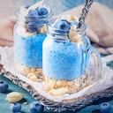 Melhor espirulina azul orgânica de Ellie em pó Superalimento Suplemento -16oz - Odorless - Vegan, Non GMO, Sem glúten, Lacticínios, Cor de alimentos azuis brilhantes - Água pura extraída