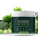 IdosoLX Power Greens, 42 Superalimentos com Probióticos, Enzimas e Fibra Prebiótica para Energia, Imunidade e Saúde Digestiva Melhoradas, 30 Servimentos