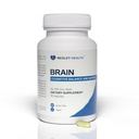 Cérebro - Suplemento de Suporte Neurotransmissor Equilibrado - Zinco, B6, Biotina para Função Cognitiva - 90 Cápsulas Veggie (Cérebro)