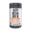 NOW Foods Sports Nutrition, BCAA (Branched Chain Amino Acids) Big 6, Melancia Sabor, 600 Grams