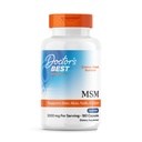 Médicos Melhores HSH, Suporta cabelo, pele, unhas, e articulações, Não-GMO, Gluten Free, 3000 mg por serviço, 180 Cápsulas