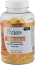 Omega 3 Fish Oil - Alta Potency EPA & DHA, Suporta Coração, Cérebro e Saúde Conjunta, 120 Softgels.