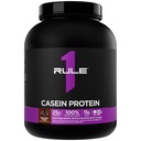 Regra 1 proteína de caseína - 25g de proteína e 11g de EAAs por serviço de baixa liberação de caseína Micellar para recuperação overnight e entrega sustentada entre refeições (4 libras*, chocolate Fudge)