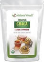 Z Natural Foods Organic Chaga Mushroom Extract Powder, concentrado Premium Mushroom Extract para apoiar a saúde imune, Energizar sua manhã, adicionando-o ao café e chá, 1 lb