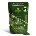 RECOVERYbits - Comprimidos orgânicos de chlorela - Superalimento de algas com base vegetal - Clorofila - Parede celular rachada - Energia - Sistema imunológico - Detox - Keto - Vegan - Não-GMO - Grande Bolsa - 1000 Comprimidos