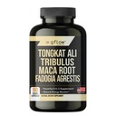 Tongkat Ali for Men & Women- Fórmula de força extra com Fadogia Agrestis e Tribulus com Maca Root - vigor, Vitalidade, Energia, Apoio ao humor