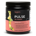 LEGION- Todos os óxido nítrico natural pré-treino bebida para aumentar a energia, creatina livre, naturalmente adoçado, Beta Alanine, Citrulina, Alpha GPC (Lemon Lime)