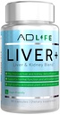 Projeto AD Fígado+ Limpeza do fígado & Detox, Suplemento Fígado (90 Cápsulas)