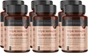 Pureclinica Ácido Hialurónico 300mg x 1080 Comprimidos (6 frascos de 180 Comprimidos - 3 Anos de Abastecimento). Ácido Hialurónico Triplo Força. 300% mais forte do que qualquer outro comprimido HLA