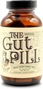 The Gut Pill 90 Cápsulas - Suplementos naturais de saúde para Mulheres e Homens para Reparo de Gut Vagabunda - Com Erva de raiz de Marshmallow, flor de Calendula, frutas de Triphala, e Lactobacillus Acidophilus