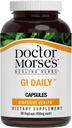 Doctor Morse's GI Daily - Gut Cleanse - Suporte Digestivo - Suporte Intestinal, Global Gut - Naturopath Formulado - Raíz de Marshmallow, Slippery Elm Bark, Mullein Leaf - 90 Cápsulas - 45 Dia Fornecimento