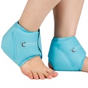 Comfytemp Tornozelo Pacote de gelo para inchar, Fasciite plantar, alívio da dor no pé, FSA Elegível, Gel Packs para lesões reutilizáveis, Compressão quente fria para Aquiles Tendonite, Tornozelos, Presente, 2 Pcs