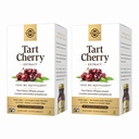 Solgar Tart Cherry 1000 mg, 90 Cápsulas Vegetais (Pacote de 2) - Antioxidante com Quercetina, Ácido Clorogênico & Antocianinas Compostos - Não-GMO, Vegan, Glúten Livre, Dairy Livre - 180 Total Servings