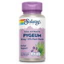 SOLARAY Pygeum Bark Extract 50mg - Suplemento Pigeum para apoio à saúde da próstata - Garantido para conter 6,5mg Esterols planta como Beta Sitosterol, Não-GMO, Vegan, 60-dia de garantia, 60 Serv, 60 VegCaps