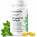 Cápsulas de óleo de orégano – 108mg Carvacrol por Softgel – alta potência Imune & Digestive Support – Vegan, Não-GMO, Gluten-Free – 60 Softgels – Grego Orégano selvagem orgânico