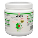 Vetoquinol Viralys pó diário de L-Lysine para gatos e gatinhos, peixe aromatizado suplemento de lisina para gatos e gatinhos para apoiar a saúde imunológica, função ocular normal e saúde respiratória, 100gm
