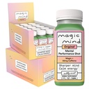 Mágica mente foco energia bebidas shots - Sem jitters, alívio de estresse, Ashwagandha, cogumelos funcionais, Matcha chá verde, vitamina B12, vitamina C - 2 FL Oz (30 Pack)
