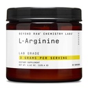 BEYOND RAW Chemistry Labs L-Arginina Pó, Combustíveis Exercício e Suporta Recuperação, 30 Servings