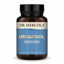 Dr. Mercola Ubiquinol - 100 mg Ubiquinol - Suporta Produção de Energia - Suplemento Antioxidante - Não-GMO, Gluten-Free & Soy-Free - 30 Cápsulas (30 Servões)