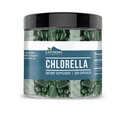 Elementos nascidos da Terra Chlorela 200 Cápsulas, Puro e não diluído, Sem aditivos