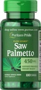 Puritan's Pride Saw Palmetto 450 mg 100 Cápsulas