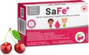SaFe+ Ferro Líquido para Crianças □ Grande sabor de cereja de degustação □ Fácil de usar 20mg/2mL Ferro por ampola □ 30 Doses de unidade (2 ml cada) I Açúcar Livre & Alergénio Livre I Manter bem-estar físico e mental