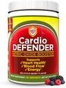 Pó de impulsionador de óxido nítrico – L-Arginina 5,200mg + L-Citrulina 1200mg – Mistura de bebida de saúde do coração - Saúde do coração, Fluxo de sangue, Energia, Endurance - Pó de L-Arginina com Flavor de Berry