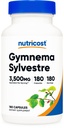 Nutricost Gymnema Sylvestre 3.500mg (20:1 Extrato) de 175mg, 180 Cápsulas - Não-GMO, Gluten Free, e Vegetarian Friendly