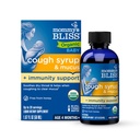 Mama's Bliss Organic Baby Cough Syrup and Mucus + Immunity Support, Contém Agave Orgânico e Ivy Leaf, Feito para bebês 4 meses +, 1,67 Onça Fluída
