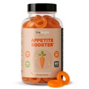 TruHeight crianças apetite impulsionador chicletes (Ages 2+) Todos os crianças naturais, Crianças e adolescentes apetite estimulante para comer mais - suplementos de ganho de peso - vitaminas para crianças de baixo peso - exigentes comer vitamina