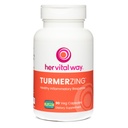 TurmerZing C-14 Testado Turmeric e Ginger para resposta inflamatória saudável, 95% Curcumins 5% Gingerols