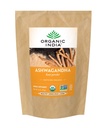 ORGANIC INDIA Ashwagandha Pó Orgânico - Ashwagandha Raiz em Pó Bulk, Suplemento de ervas - Vegan, Gluten-Free, Kosher, Não-GMO, Suporta alívio de estresse, Energia, e sono - 1lb Bag