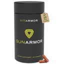 SunArmor, Suplemento dietético com polipodium luta os sinais de fotoenvelhecimento, uso com protetor solar, dermatologista desenvolvido, 60 cápsulas