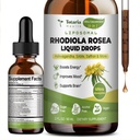 Totaria 16-em-1 Lipossômico Rhodiola Rosea Tintura, Ultra Força Rhodiola Supplement w/Ashwagandha, Açafrão, Magnésio, SAM-e, Rhodiola Rosea Extract Liquid Drops for Natural Relaxation, Mood, Energy