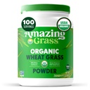 Pó de grama de trigo incrível: 100% de grama de trigo de folha inteira pó para energia, Detox e suporte de imunidade, Chlorophyll fornecendo verdes, 100 Servings