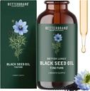 Betterbrand BetterLungs Black Seed Oil Tintura 60ml Fórmula Líquida