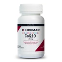 Kirkman Coenzyme Q10 25 mg Comprimidos mastigáveis para crianças .. 250 Comprimidos .. CoQ10 .. Livre de alergénios comuns ..Gluten Free .