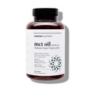 Cápsulas de óleo SMARTERNUTRITION MCT C8 e C10 - Combustível Ketogênico para Cérebro e Corpo, Energia Mantida - de Coconut Pressed Frio, Palm & Gluten-Free, Non-GMO - 90 Contagem - 30 dias de fornecimento