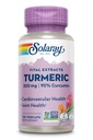 Solaray Garantido Potência Turmérica Raiz Extrato 300 mg VCapsules, 120 contagem