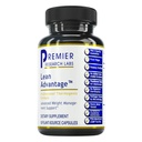 Premier Research Labs Lean Vantagem: Green Coffee Bean Extract para perda de peso, Extrato de café verde, Comprimidos de café, Supressor de apetite para mulheres e homens, Suplemento de gerenciamento de peso - 90 Cápsulas