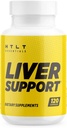 Suporte Fígado por HTLT, TUDCA, Inositol, Ácido Alfa Lipóico e Suplemento de Selênio, com Antioxidantes: Cardo de Leite, Raiz de Burdock e Extrato de Raiz de Beterraba para a Saúde do Fígado, (120 Cápsulas)