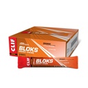 CLIF BLOKS - sabor laranja com cafeína - Chews de energia - Não-GMO - Base de planta - Combustível rápido para ciclismo e corrida - Carboidratos rápidos e Eletrolitos - 2.12 oz. (18 contagem)