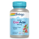 SOLARAY Super CranActin Cranberry Extract 400mg de suporte de trato urinário saudável com vitaminas adicionadas