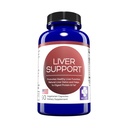 Suporte de fígado MD.LIFE - Suplemento com alcachofra, dente de leão, cardo de leite e enzimas proteolíticas 90 Contagem