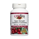 CranRich por fatores naturais, Concentrado de cranberry super força, Suplemento antioxidante para suporte de trato urinário, Não-GMO, 90 Cápsulas