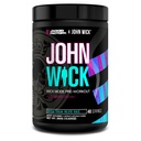 Jacked Factory X John Wick - Wick Modo pré-treino em pó - Energia Intensa, foco pronto para batalha, compromisso imparável, e pura vontade - 40 Servings, Baba Yaga Blue Raz