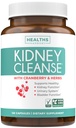 Chanca Piedra Kidney Cleanse Detox & Repair - Fio de ervas e Rim Suporte Suplemento com Cranberry Astragalus e mais para limpeza de suporte protetor - Vegan Não-GMO & Lab verificados (4 meses de fornecimento)