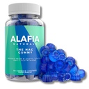 Gummies NAC livre de açúcar, Suplemento NAC para a saúde respiratória, Detox e limpeza do fígado, Rim, Apoio antioxidante, N-Acetil Cysteine Suplemento MCT-óleo revestido para absorção Vegan 60ct